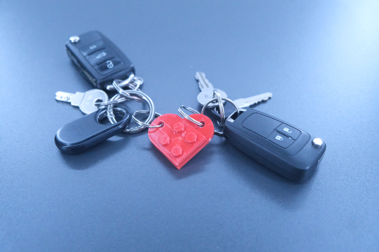 Herz Schlüsselanhänger im 2er-Set