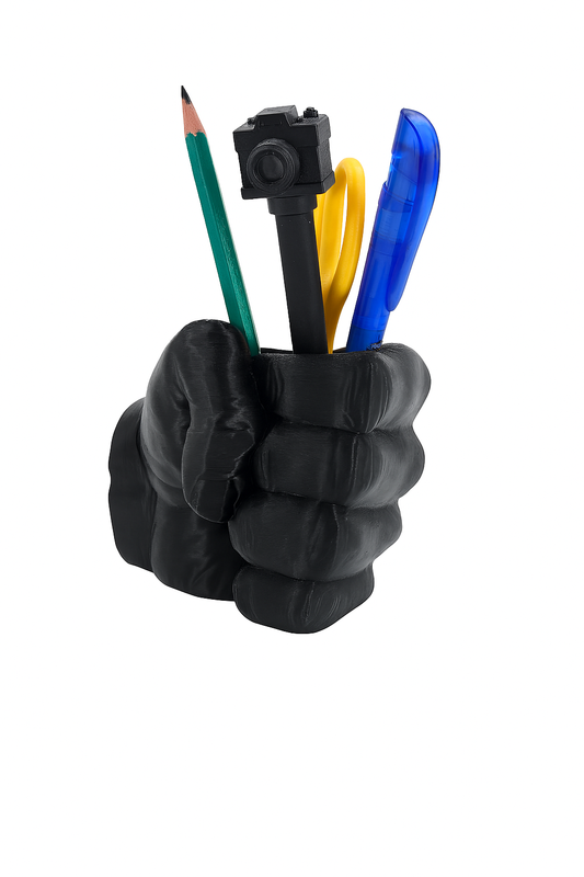 Stifthalter „Faust“ – markantes Schreibtisch-Accessoire