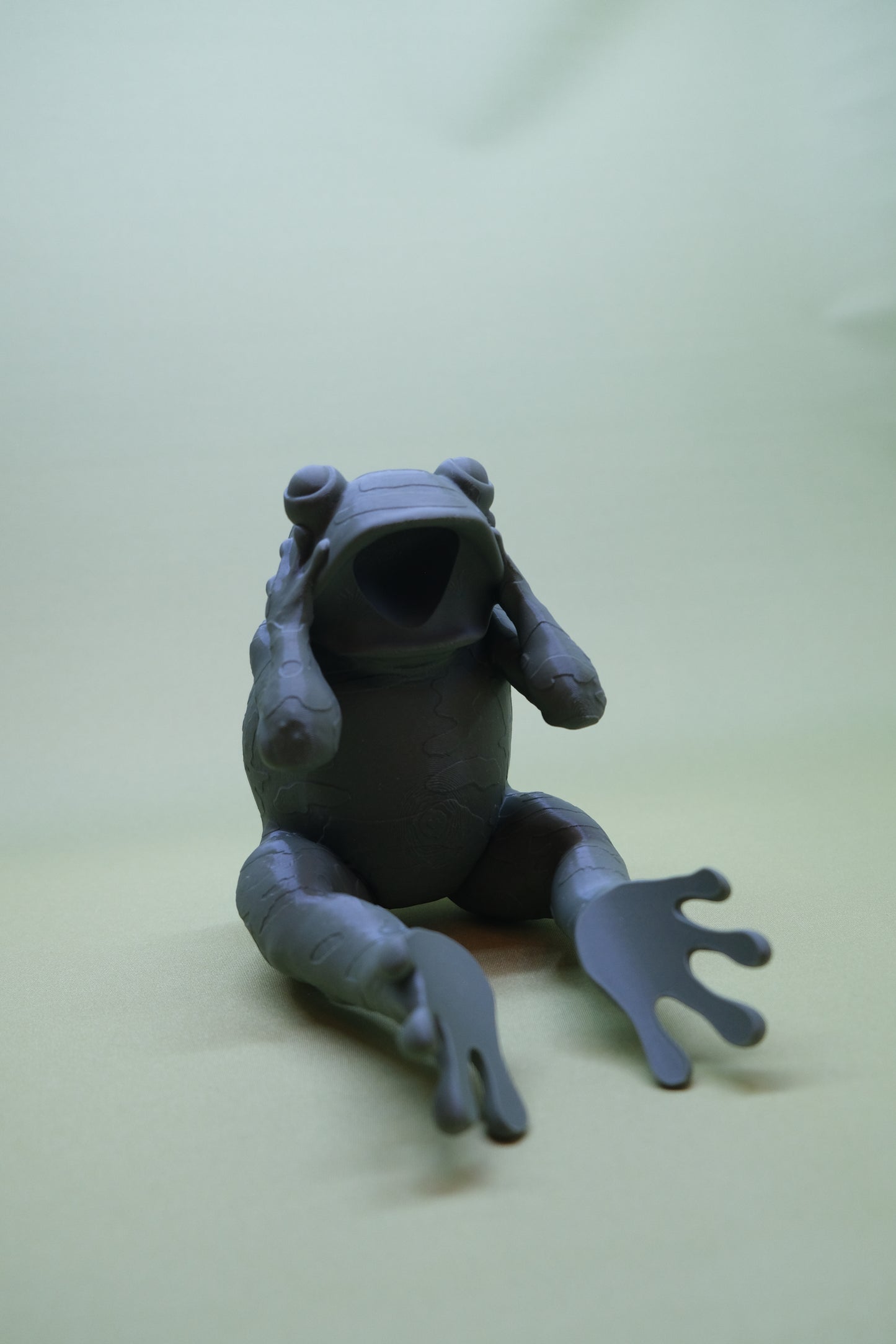 Weinhalter „Frosch“ – origineller Flaschenhalter