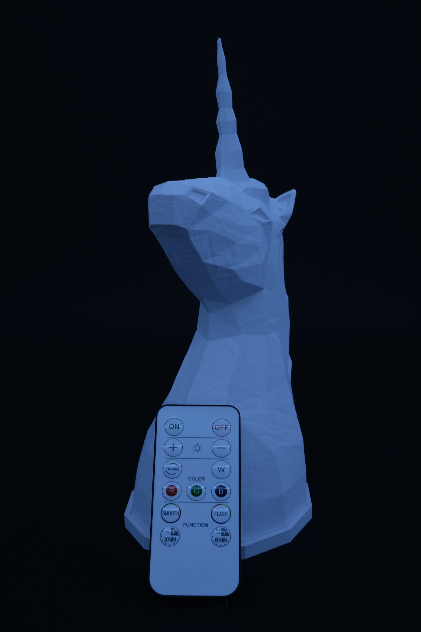 Einhorn Lampe – stilvolle Nachttischlampe mit LED-Funktion