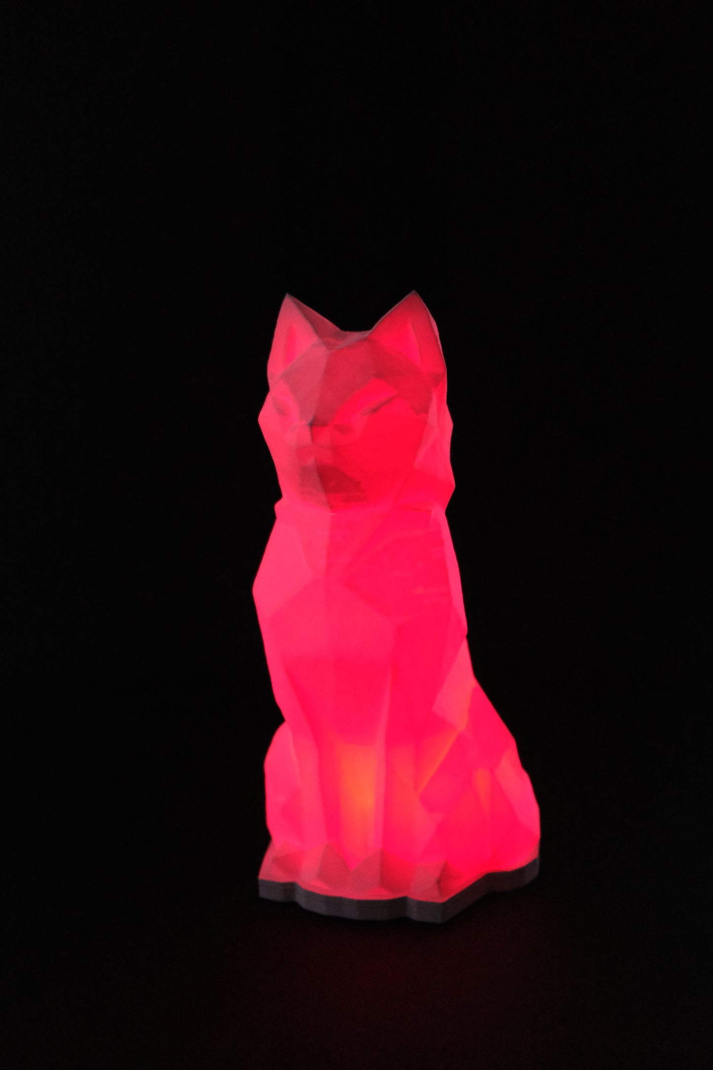 Katzen Lampe – stilvolle Nachttischlampe mit LED-Funktion