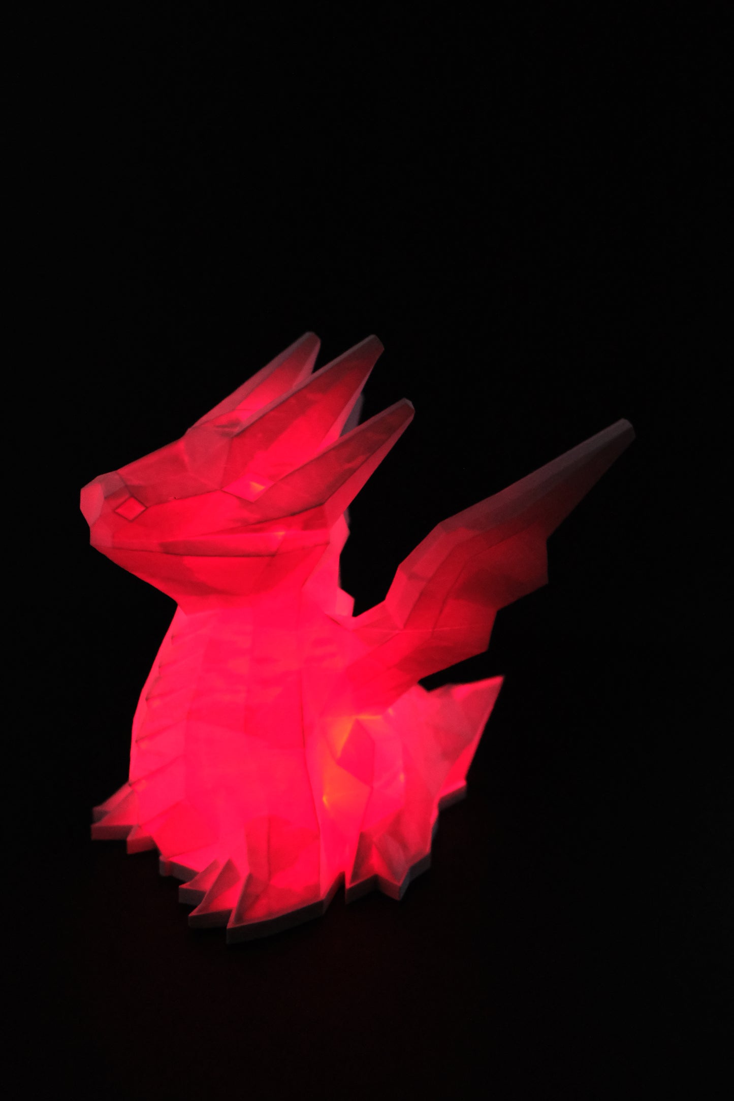 Drache Lampe – stilvolle Nachttischlampe mit LED-Funktion