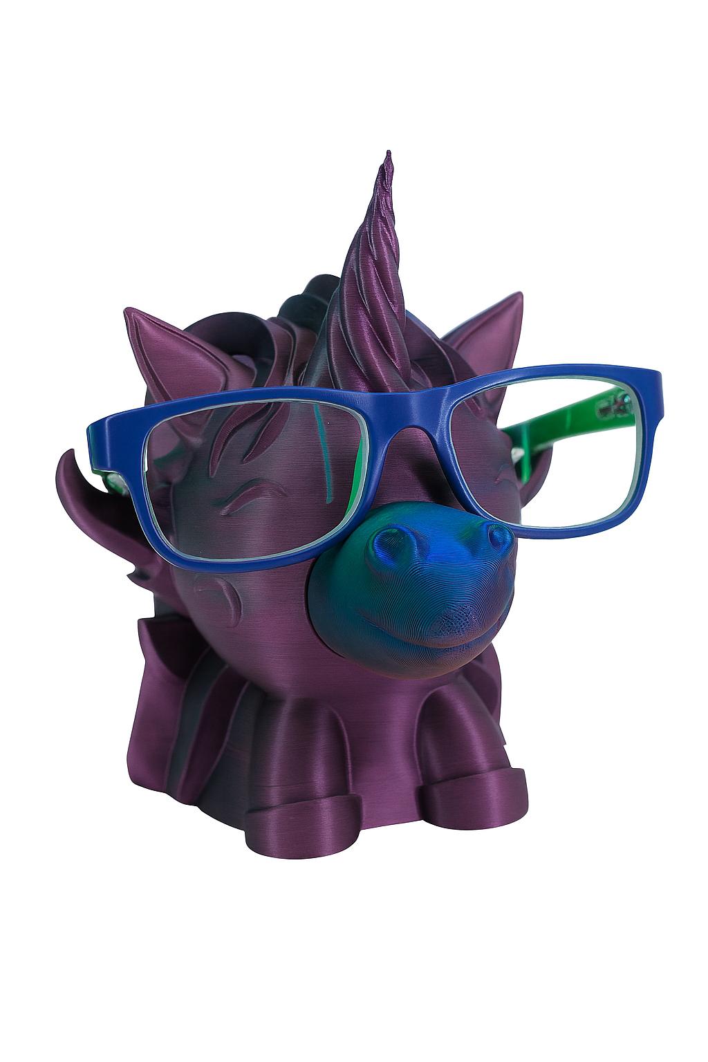 Brillenhalter „Einhorn“ – zauberhafter Brillenständer für Kinder und große Kinder