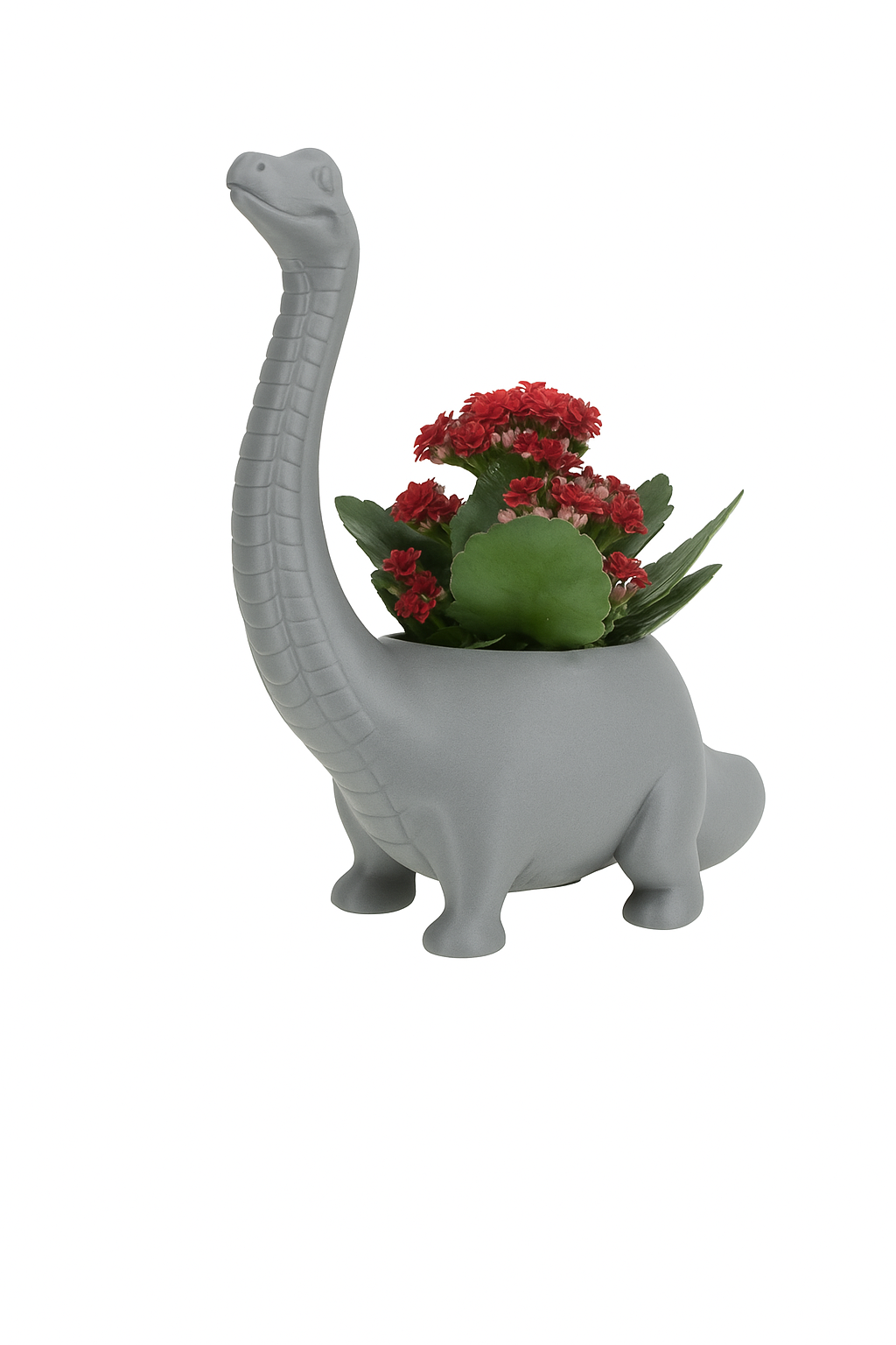 Brachiosaurus Pflanzgefäß – dekorativer Übertopf in Dinosaurierform