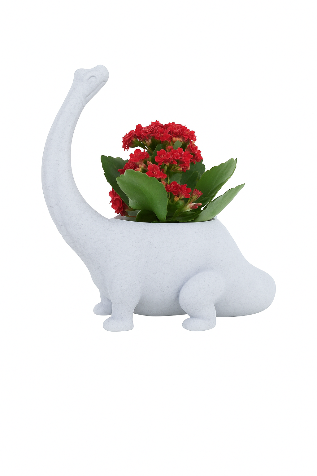 Brachiosaurus Pflanzgefäß II – verspielter Übertopf in Dinosaurierform