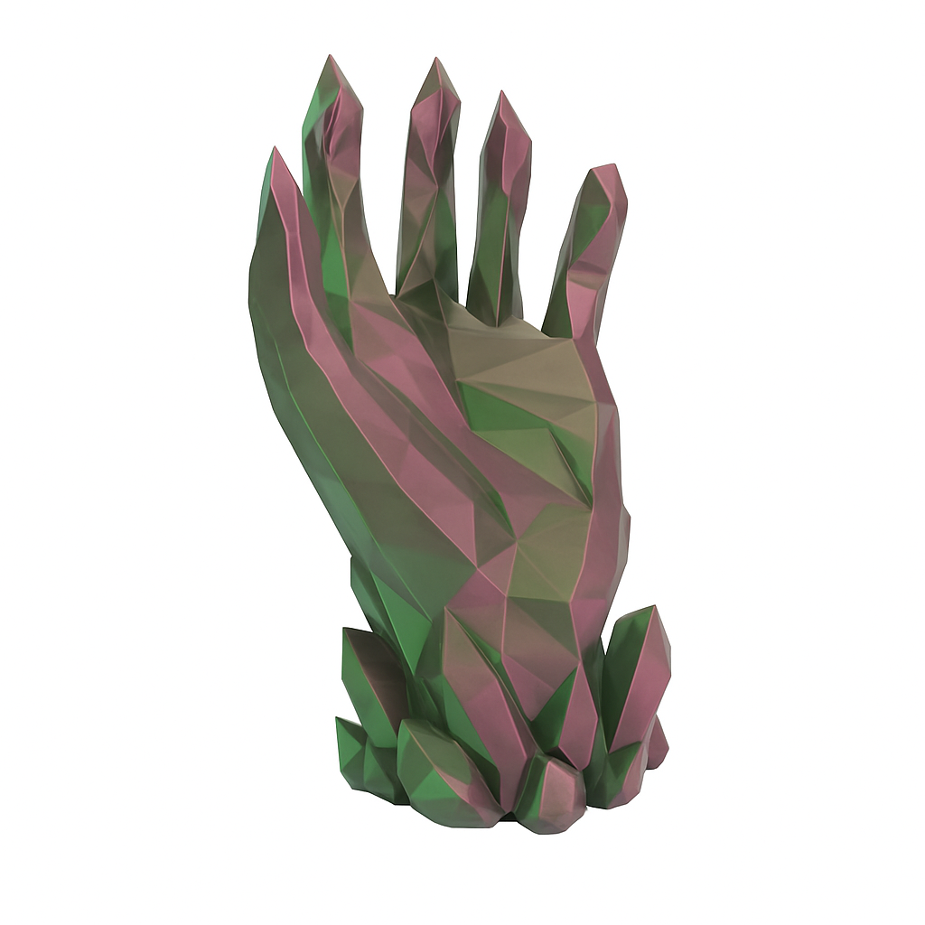 Controller Halter in Kristall-Handform